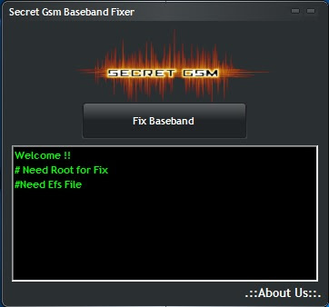 Secret GSM Samsung BaseBand Fixer Tool 