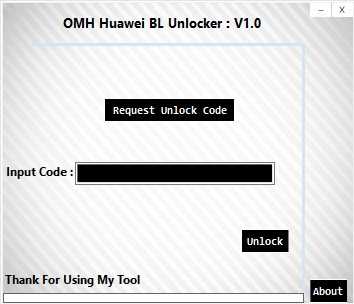 OMH Huawei BL Unlocker V1.0