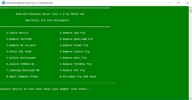 Android Fastboot Reset Tool 