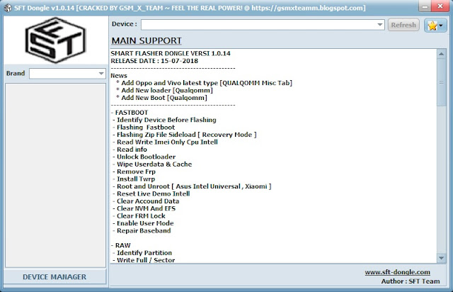 SFT Dongle Version1.0.14 Without Dongle 