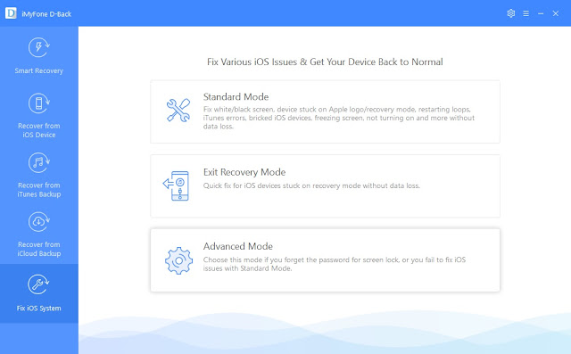 Imyfone D Back IPhone Data Recovery Tool 