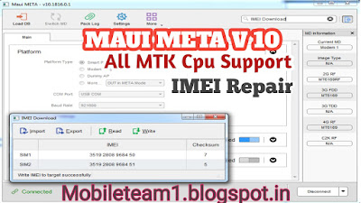 Maui META Latest MTK Tool