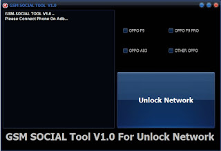 Oppo  Models Network Unlock Tool