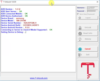 T-Unlock Version1.0.0.9 Latest Setup Tools 