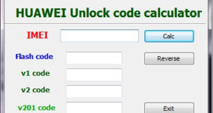 Huawei Unlock Code Calculator Tool