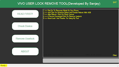 Vivo Userlock Remove Tool  MTK Qualcomm 