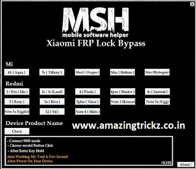 Xiaomi FRP Bypass Tool All in One 2020