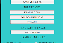 GD Frp Tool Version1.1 EDL Fastboot FRP Tool