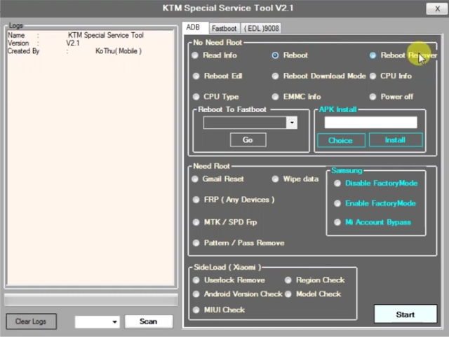 KTM Special Service Tool Version2.1 