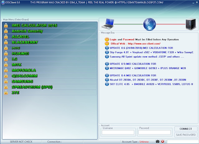 XTM OSS Client Latest Version8.6 Direct Unlock