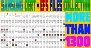 Samsung Cert+Efs Files Collection 2020