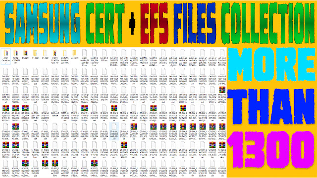 Samsung Cert+Efs Files Collection 2020 