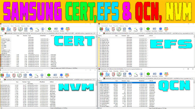 CERT-EFS-NVM FILES - SAM Files