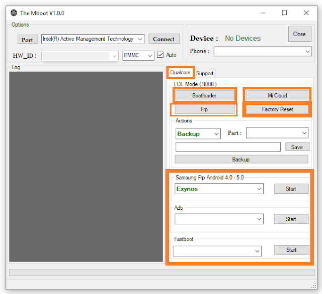 MBOOT Qualcom Frp Tool Version1.0.0