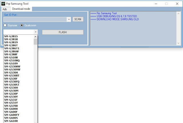 Samsung Tool With Frp In Download Mode 