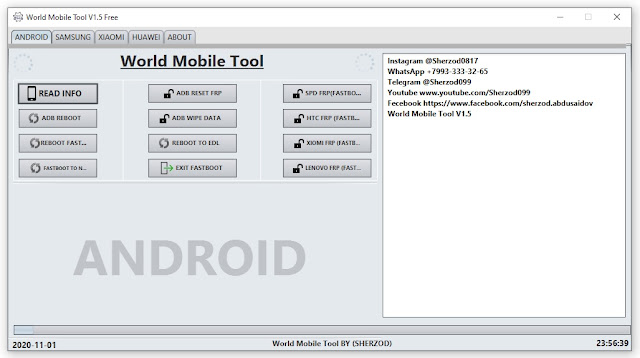 World Mobile Tool Latest Version 1.5 Free Download