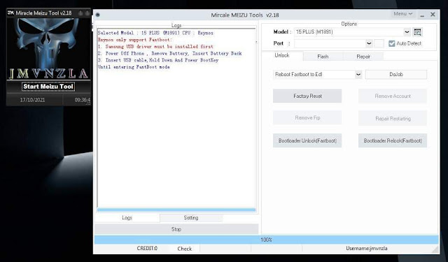 Miracle Meizu Tool Latest Setup V2.18